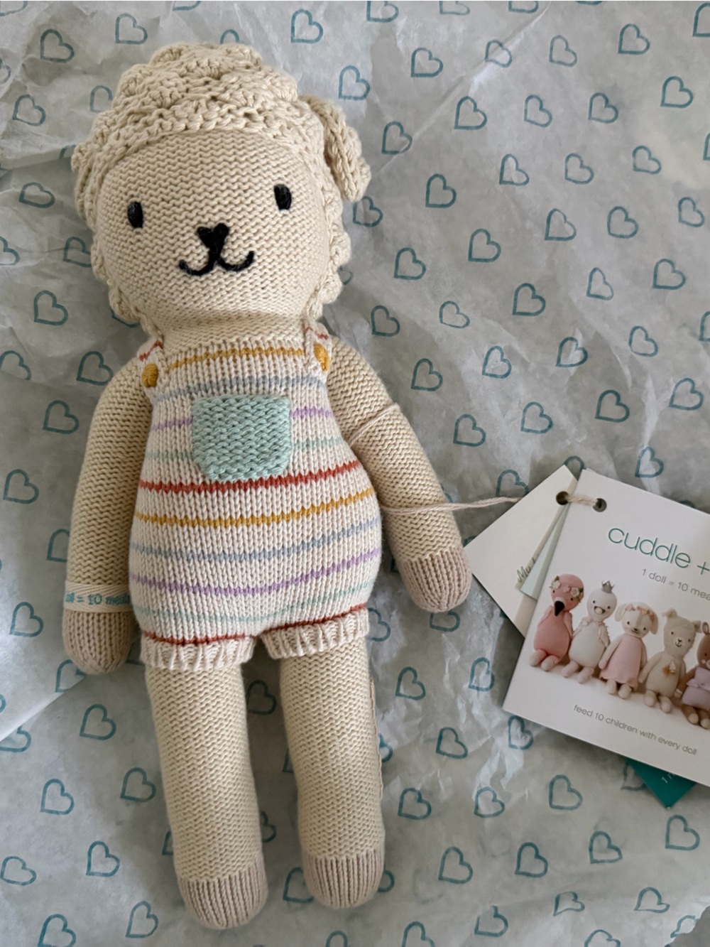 Cuddle + Kind Avery the Lamb regular size
